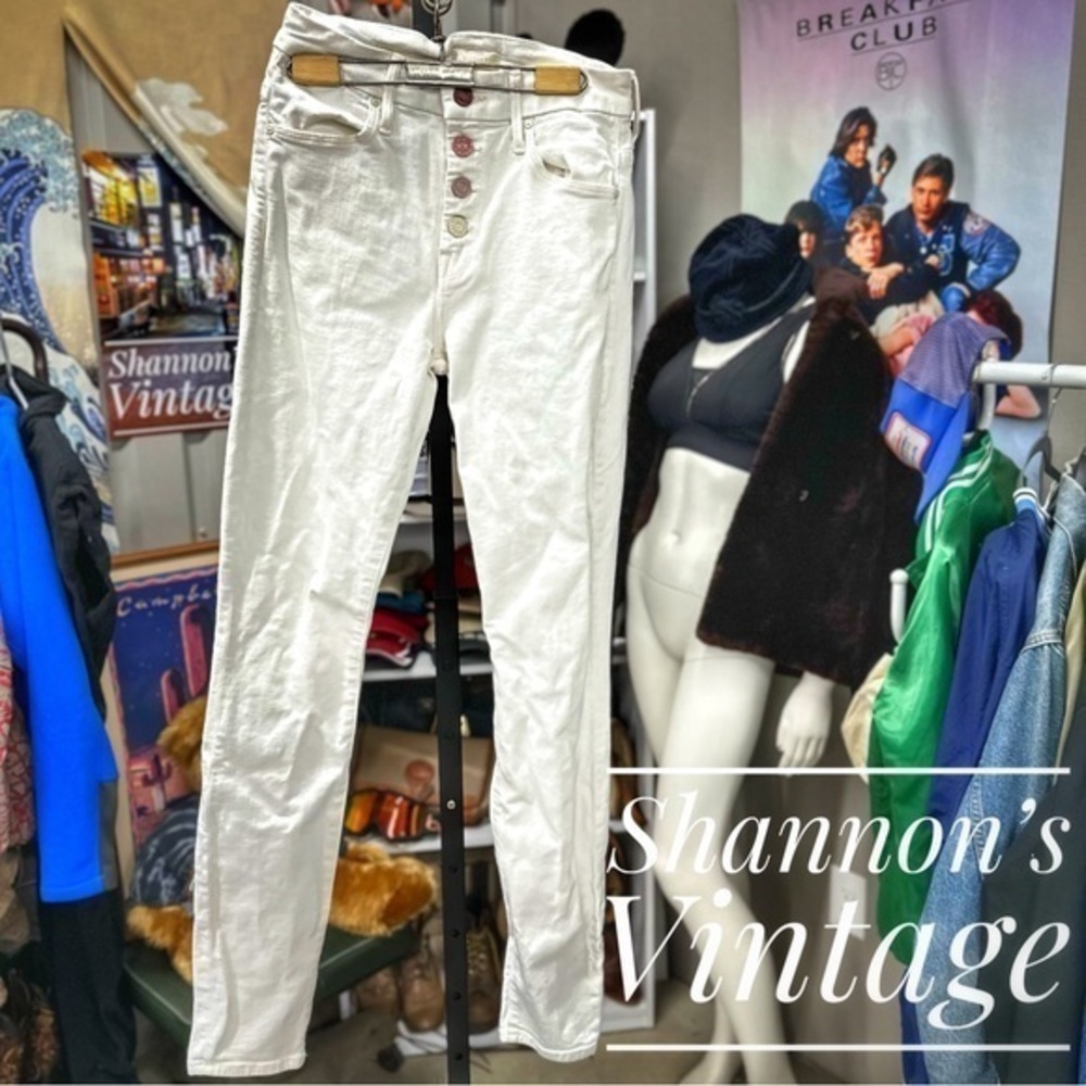 Mother made in USA sz 25 skinny jeans A52